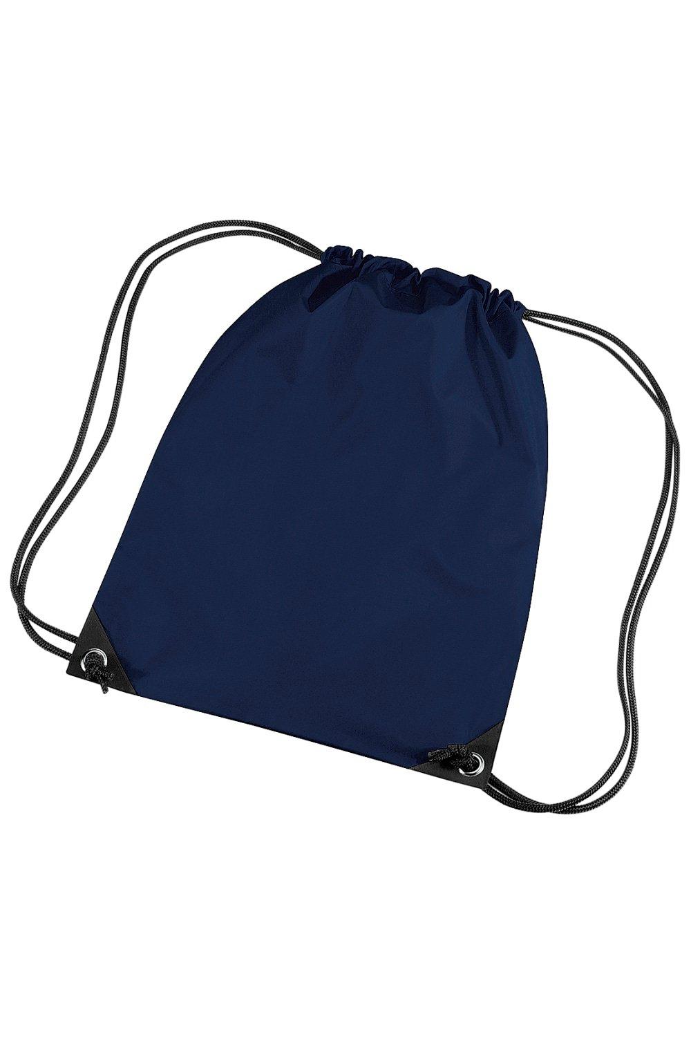 Водонепроницаемая сумка Gymsac премиум-класса (11 литров) (2 шт. в упаковке) Bagbase, темно-синий