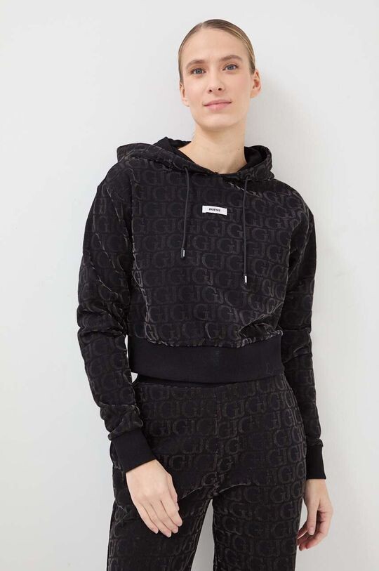 

Толстовка с капюшоном Guess, черный