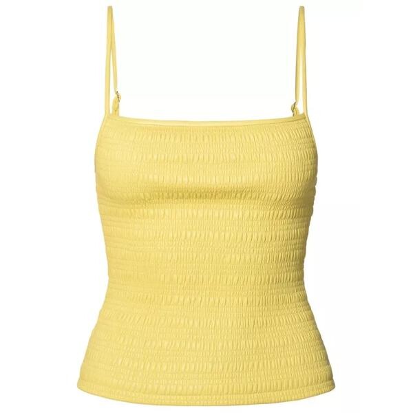 

Футболка arenda' tank top in lime polyurethane blend Nanushka, желтый