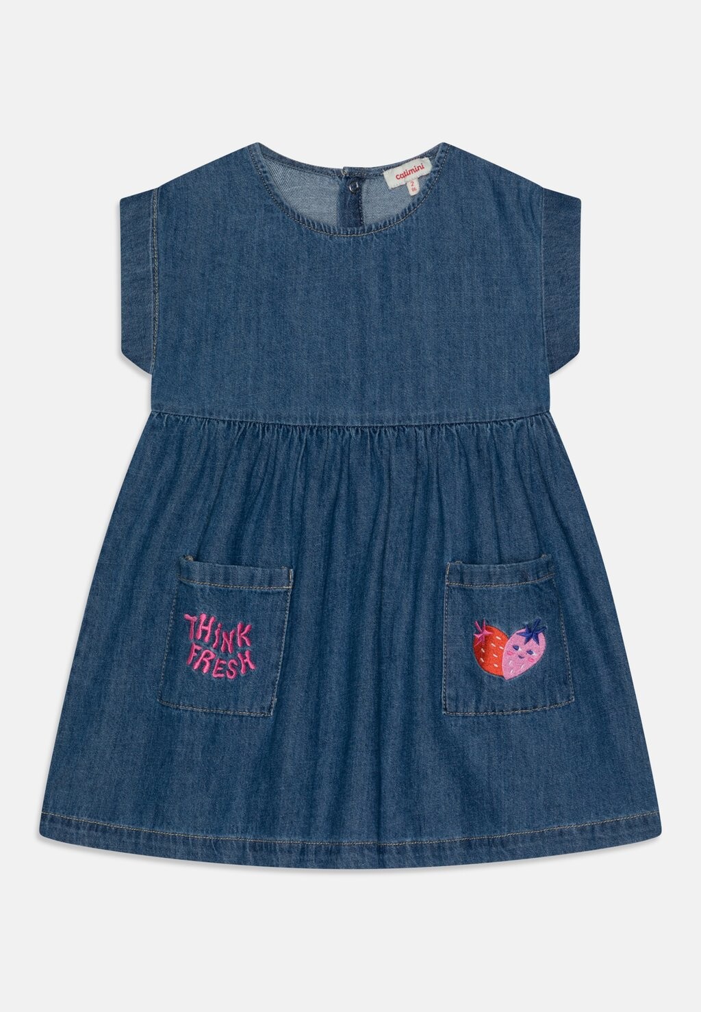 

Джинсовое платье LUNA ROBE A MANCHE Catimini, цвет denim bleu stone