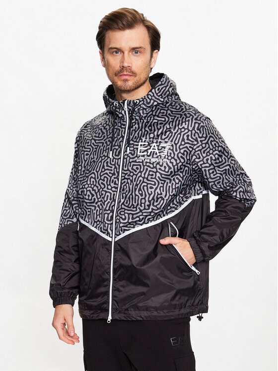 

Переходная куртка стандартного кроя Ea7 Emporio Armani, черный