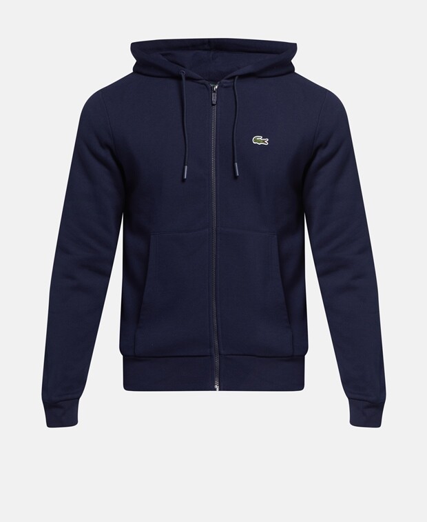 

Толстовка с капюшоном Lacoste, темно-синий
