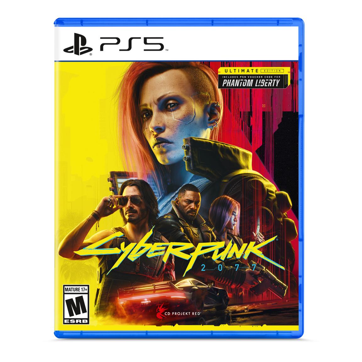 Видеоигра Cyberpunk 2077: Ultimate Edition - PlayStation 5 игра для microsoft xbox cyberpunk 2077 русская версия