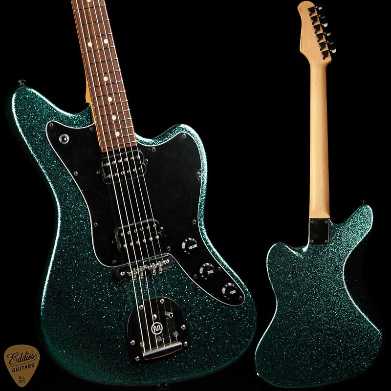 

Электрогитара Suhr Eddie's Guitars Exclusive Roasted Classic JM Mastery - Aqua Ocean Sparkle