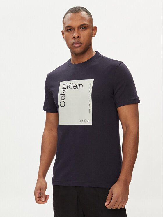 

Футболка стандартного кроя Calvin Klein, синий