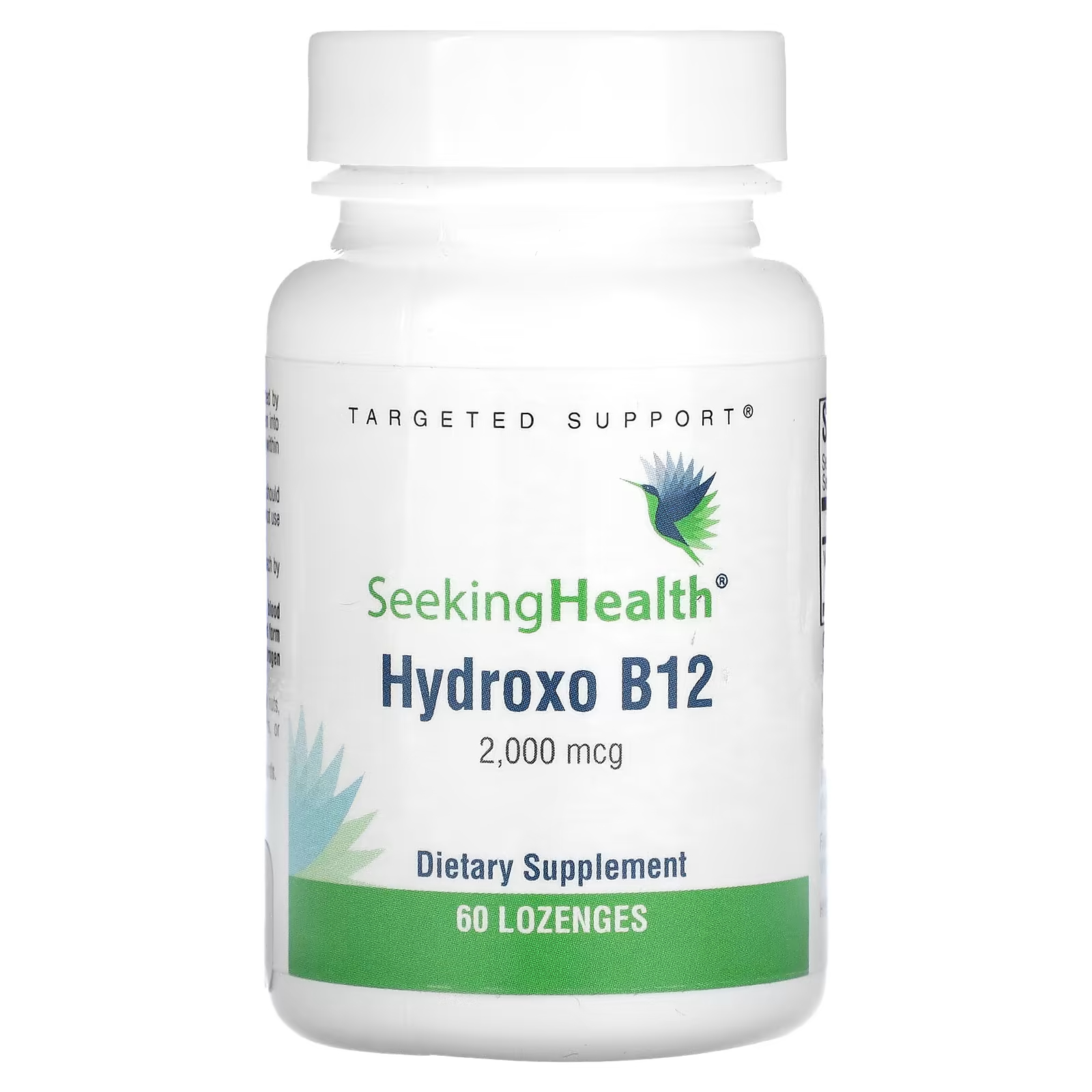 Биологически активная добавка Seeking Health Hydroxo B12 2000 мкг., 60 таблеток seeking health hydrox adeno b12 2000 мкг 60 пастилок