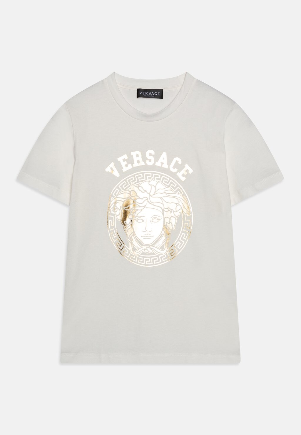 

футболка с принтом Logo Medusa Unisex Versace, цвет bianco/oro