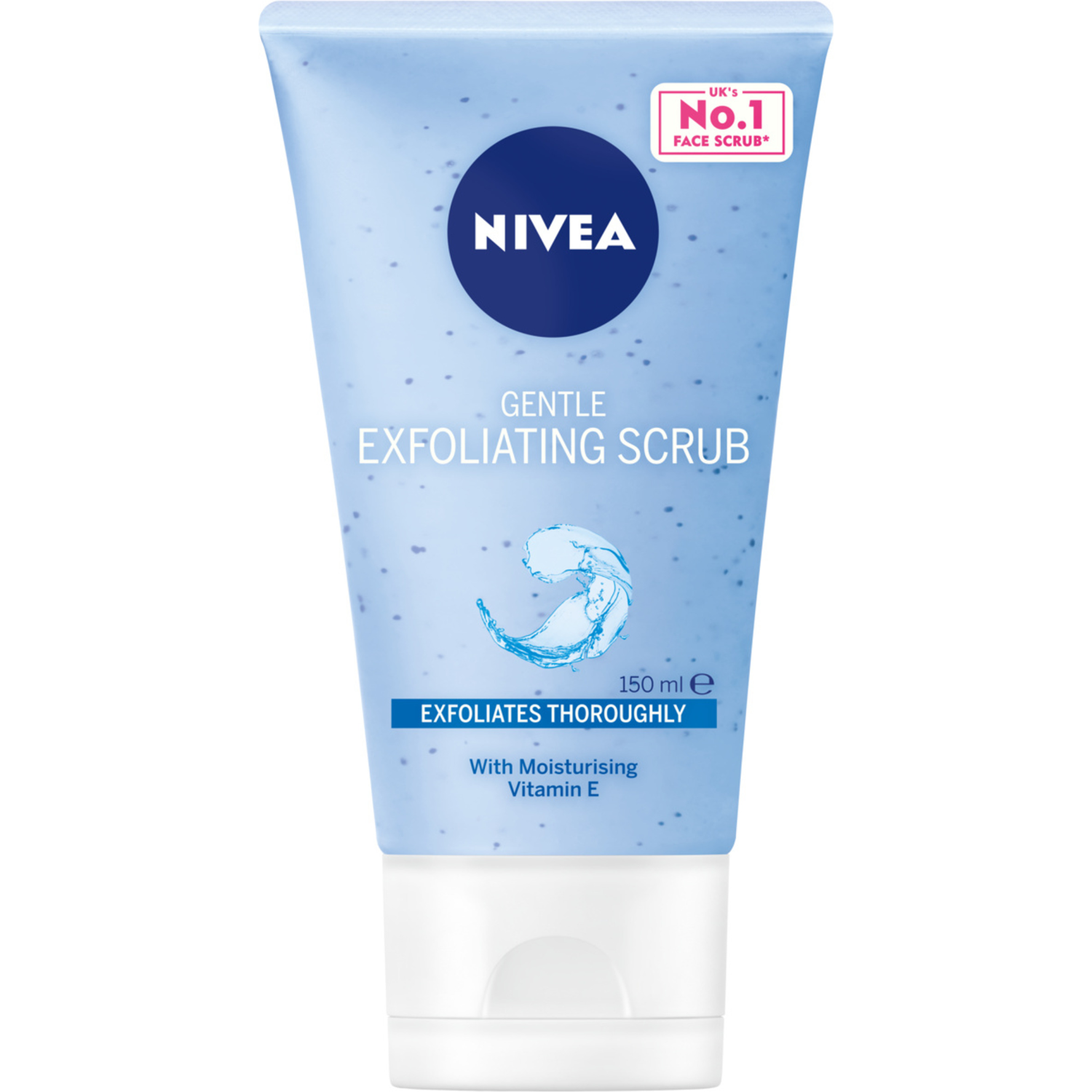 Отшелушивающий скраб для лица Nivea, 150 мл isdinceutics exfoliating night peeling face serum 30 x 2ml
