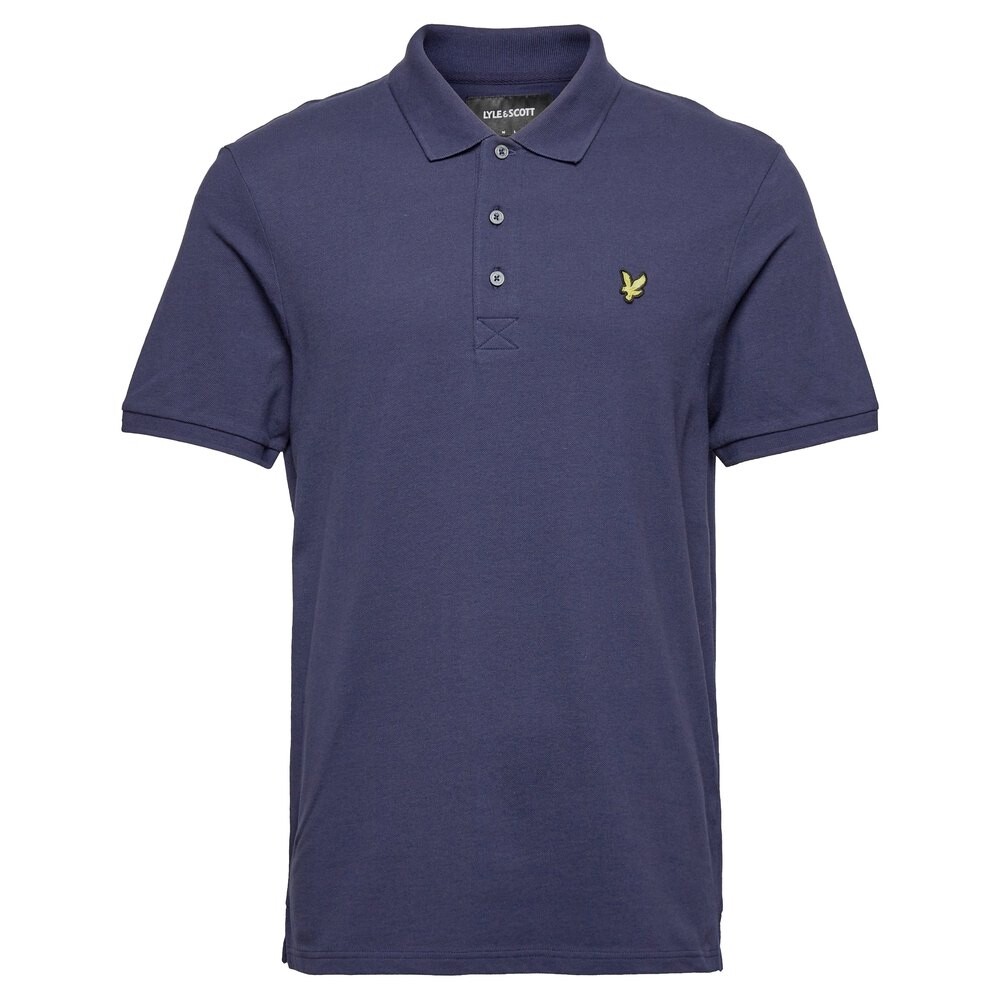 

Поло с коротким рукавом Lyle & Scott Plain, синий