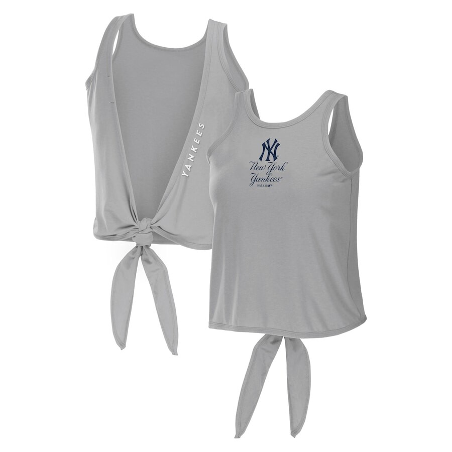 

Топ WEAR by Erin Andrews New York Yankees, серый