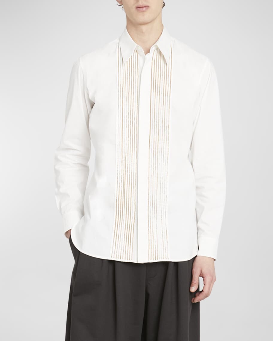 

Мужская спортивная рубашка Carvie с цепным нагрудником Dries Van Noten