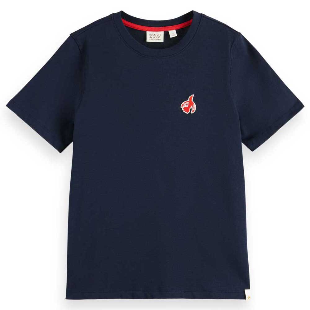 

Футболка Scotch & Soda The Free Spirit Peace Bird Regular Fit, синий