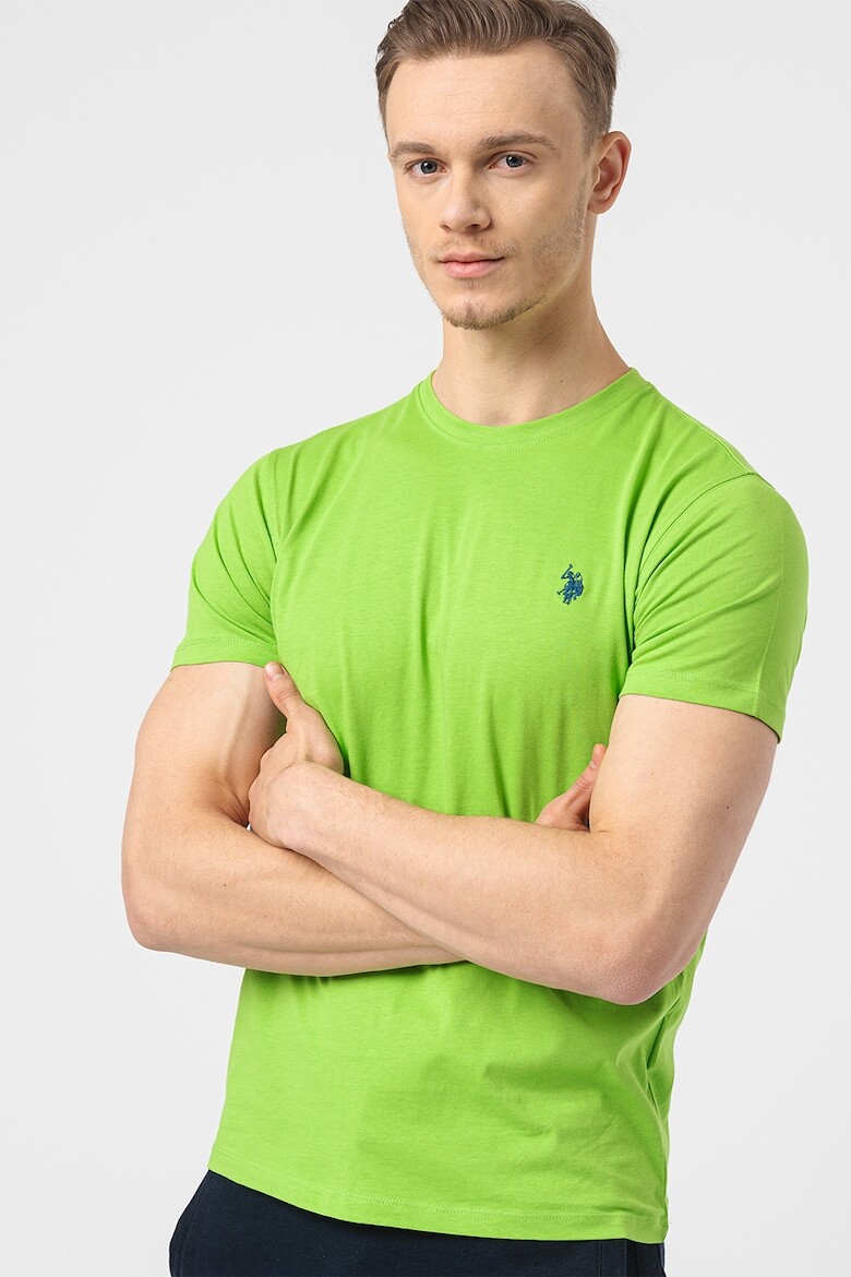

Футболка с овальным вырезом U S Polo Assn , зеленый