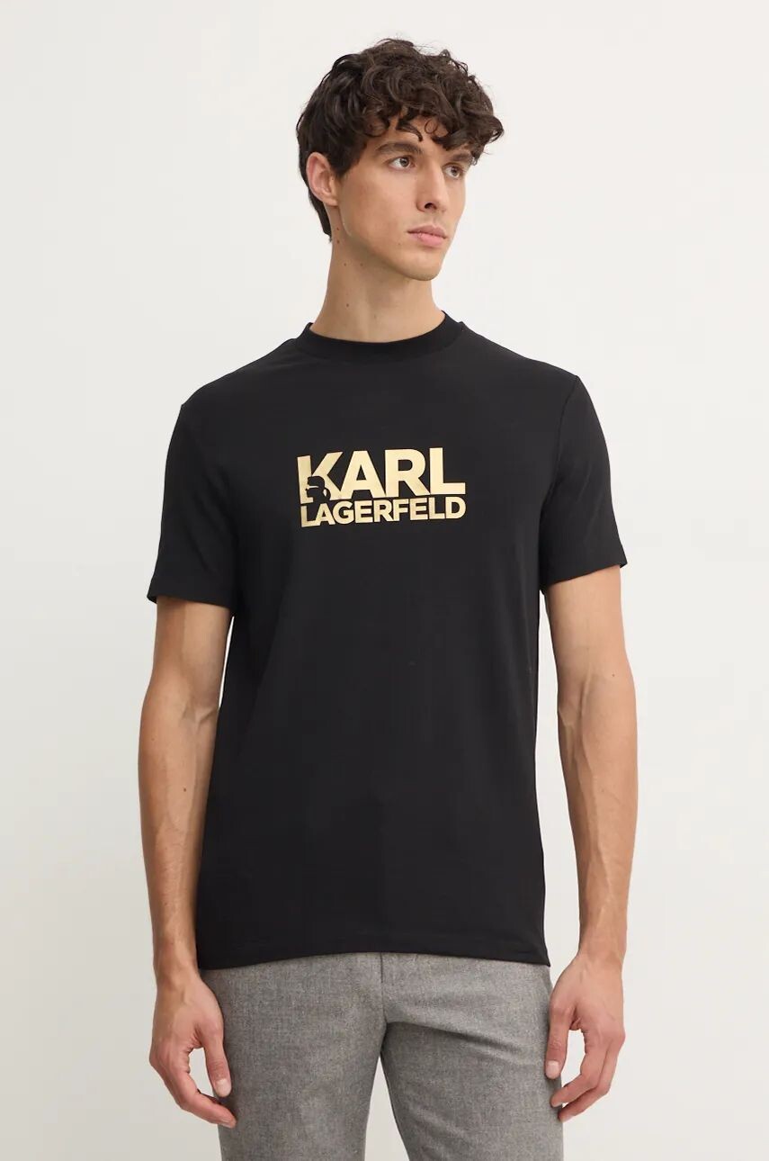 

Футболка Карла Лагерфельда Karl Lagerfeld, черный
