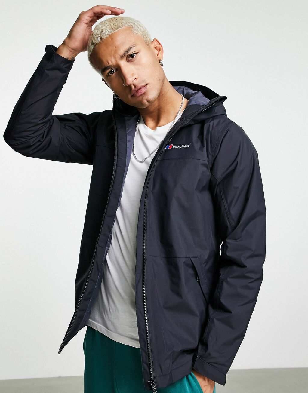 

Черная утепленная куртка Berghaus Deluge Pro 2.0, Черный