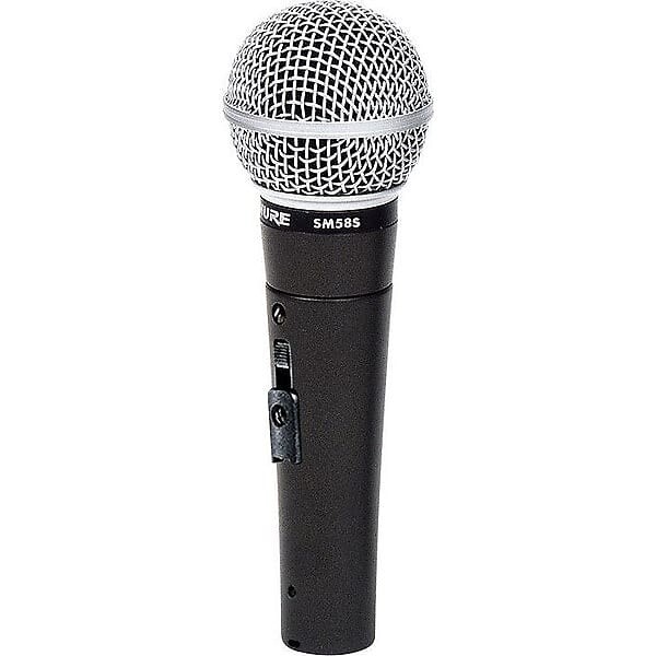 

Микрофон Shure SM58S Handheld Cardioid Dynamic Microphone with On / Off Switch