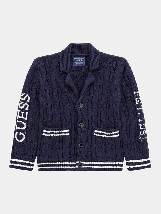 

Кардиган стандартного кроя Guess, синий