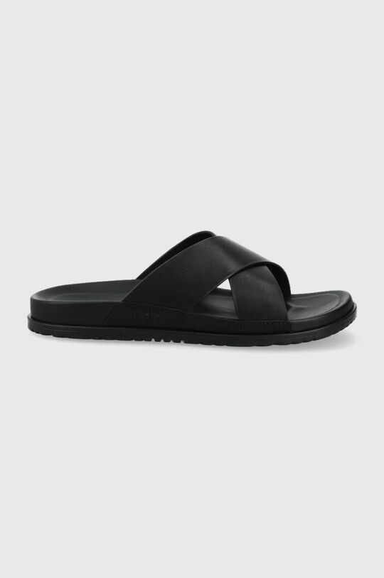 

Кожаные тапочки UGG Wainscott Slide Ugg, черный