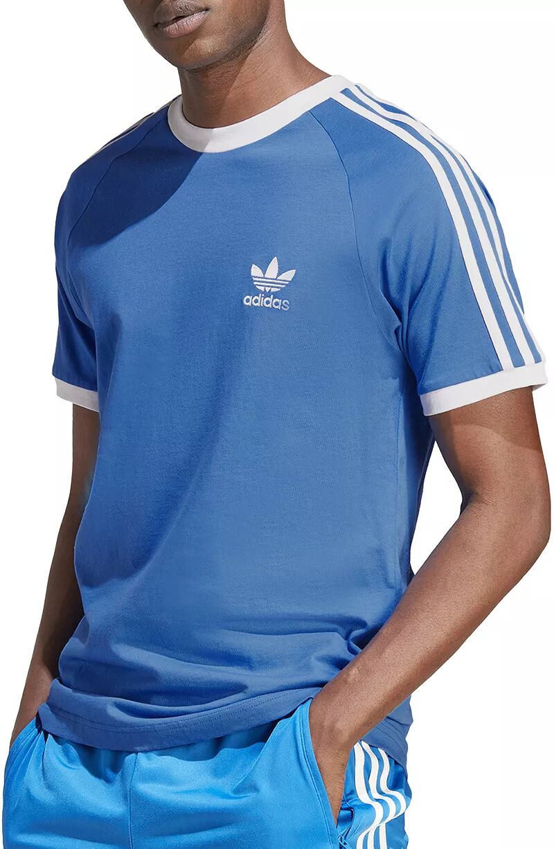 

Мужская футболка с 3 полосками Adidas Originals Adicolor Classics, синий