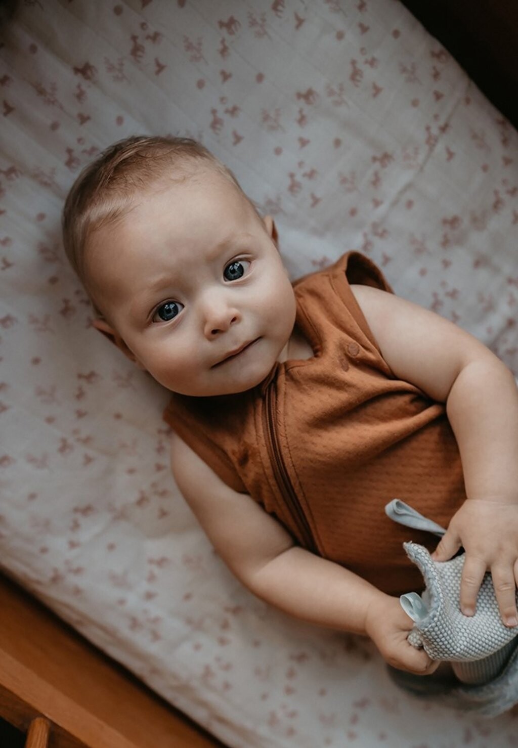 

Нагрудник Snoozebaby, цвет blue