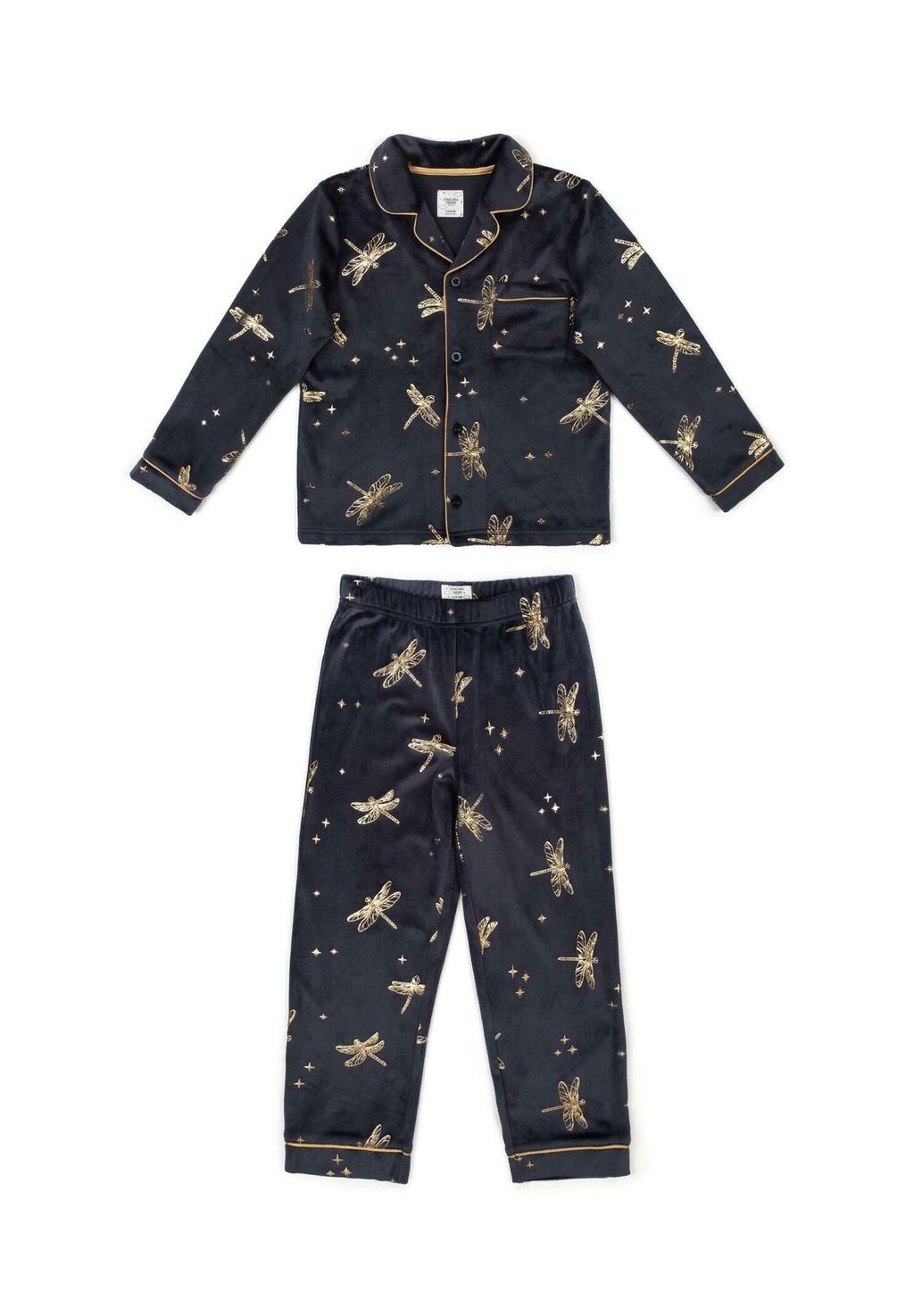 

Пижама Dragonfly Print Set Chelsea Peers, цвет navy