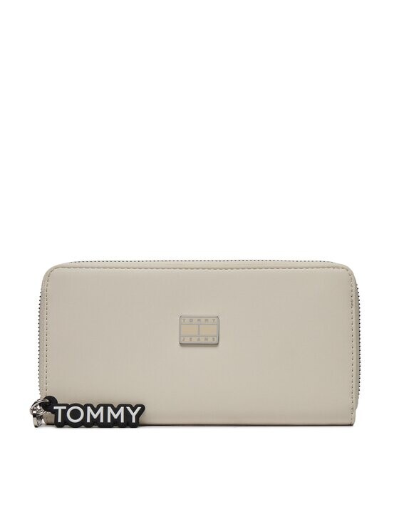 

Большой женский кошелек Tommy Jeans, бежевый