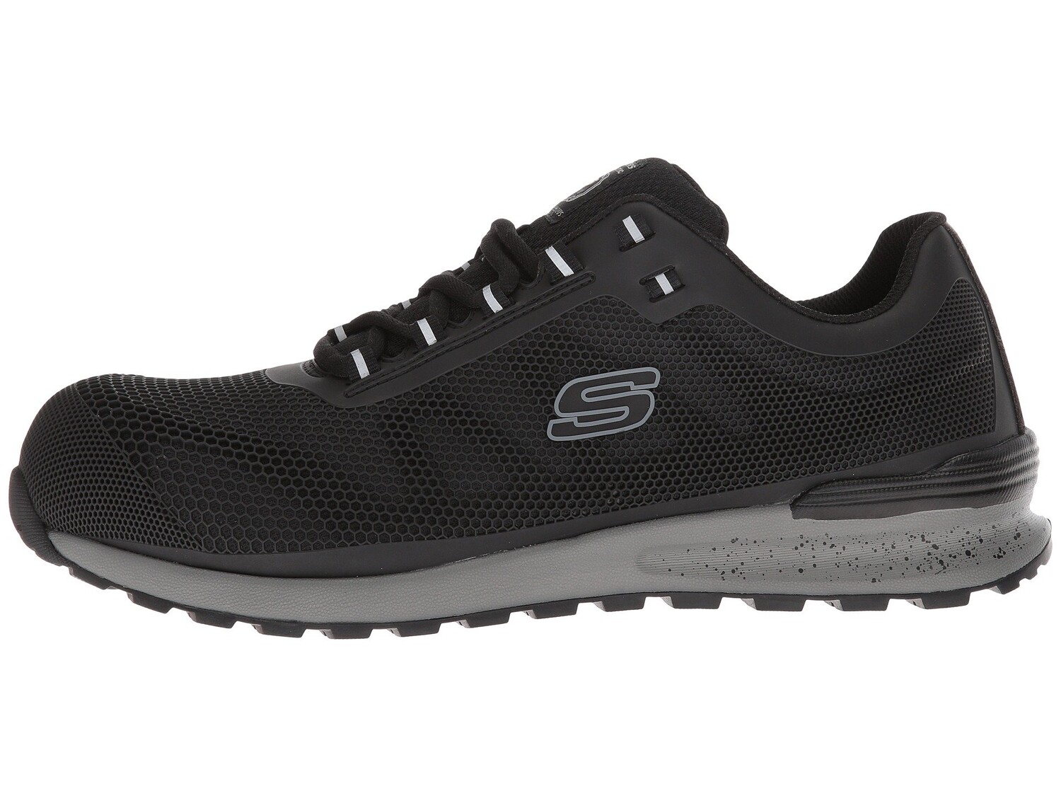 кроссовки bulklin lyndale composite toe skechers work черный Кроссовки SKECHERS Work Bulklin Comp Toe, черный