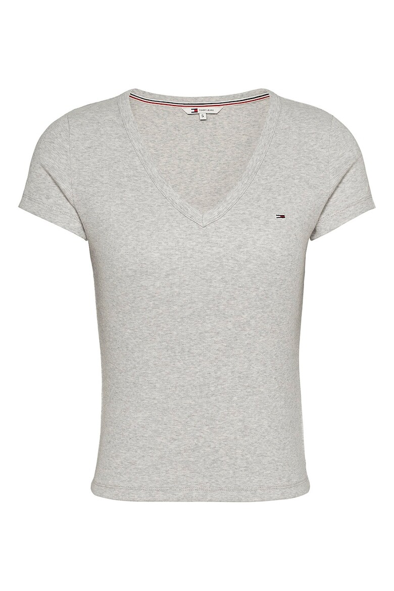 

Боди-Футболка с заостренным краем Tommy Jeans, серый