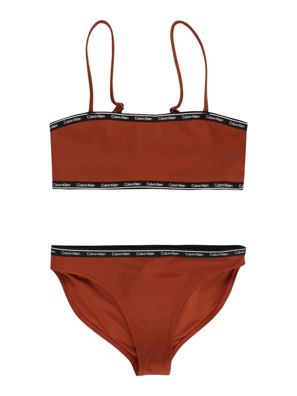 

Бралетт бикини Calvin Klein, ржаво-красный