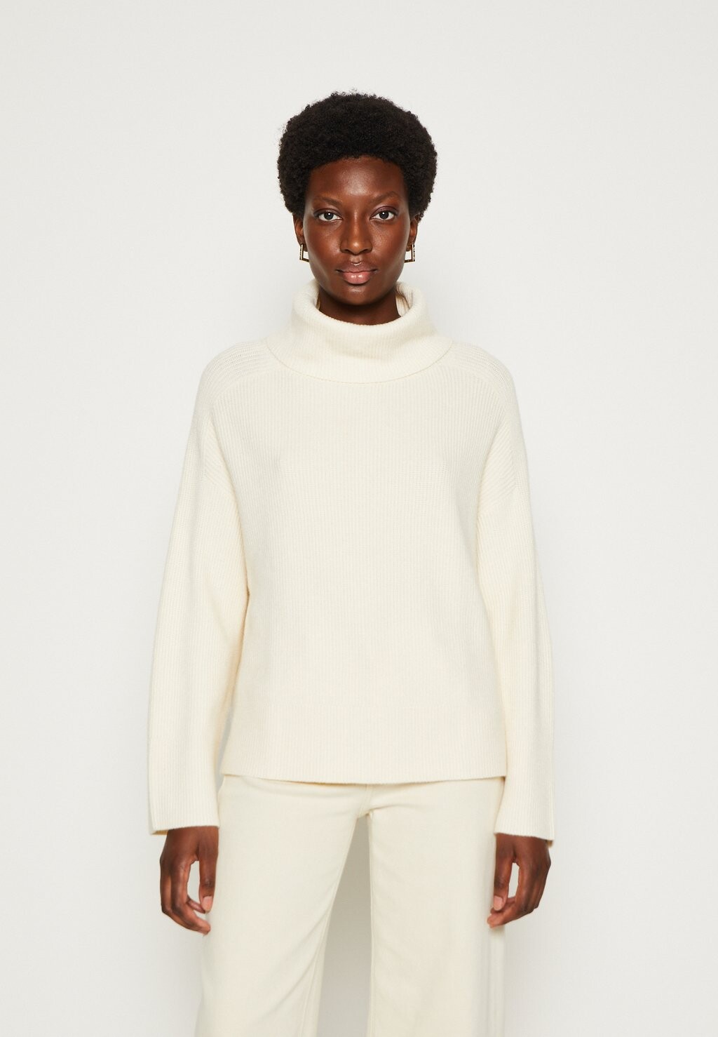 

Свитшот TOM TAILOR Водолазка, цвет soft beige solid