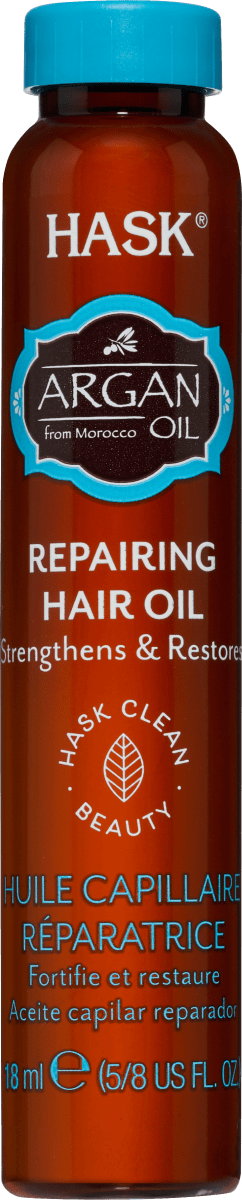 Масло для волос Argan Oil 18 мл. HASK масло для восстановления и придания блеска волосам hask argan oil 59 мл