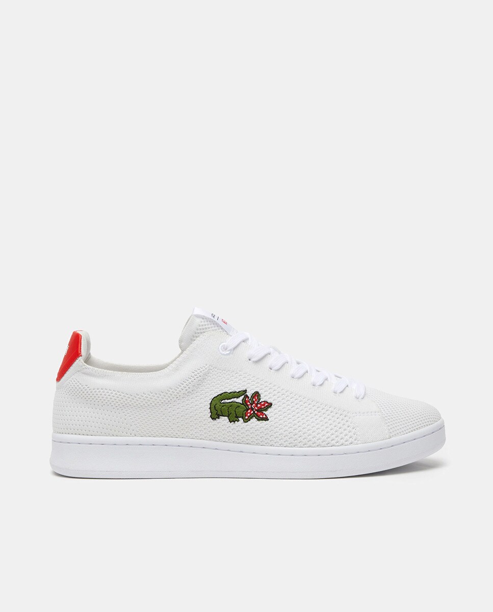 

Мужские кроссовки Carnaby × Netflix из ткани пике Lacoste, белый