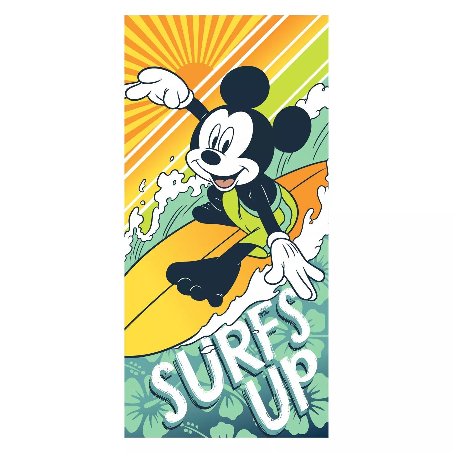 

Пляжное полотенце Disney's Mickey Mouse "Surf's Up" от The Big One Kids