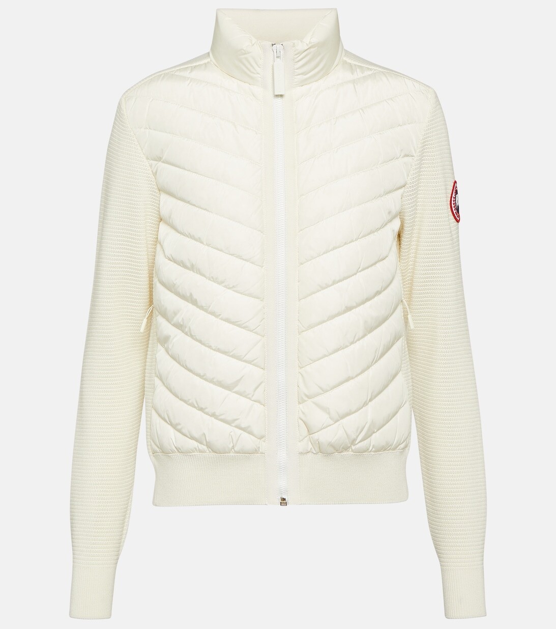 

Шерстяная куртка HyBridge со вставками из пуха CANADA GOOSE, зеленый