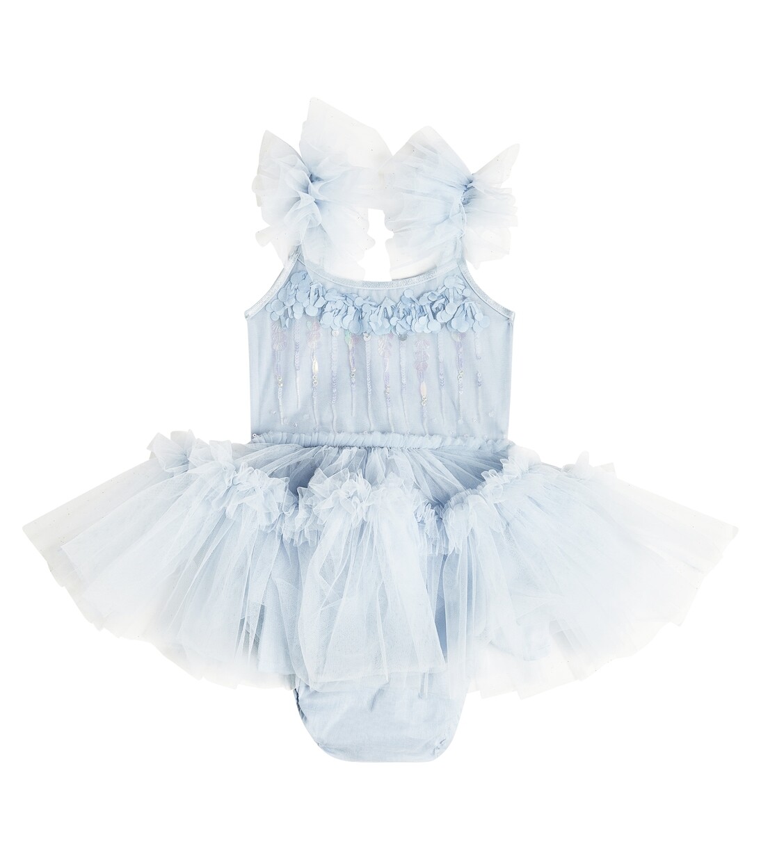 

Платье baby divinity с декором Tutu Du Monde, синий