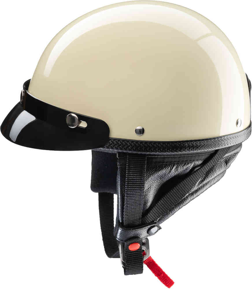 Полицейский реактивный шлем RB-520 Redbike, слоновая кость классический реактивный шлем rocc черный мэтт