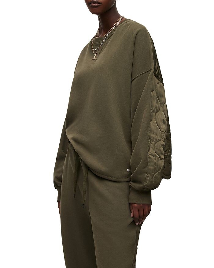 

Толстовка Queti в смешанной технике ALLSAINTS