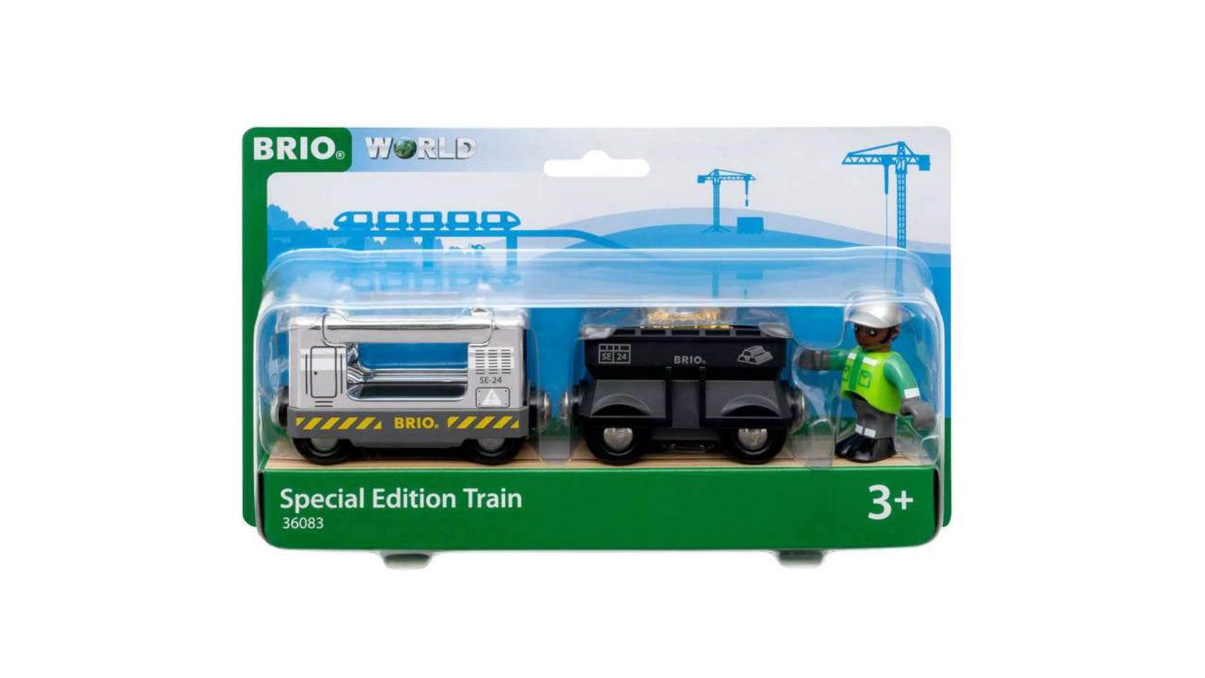 Brio Bahn Специальный поезд 2024 года | Аксессуары к набору поездов, игрушечный поезд для детей от 3 лет и старше