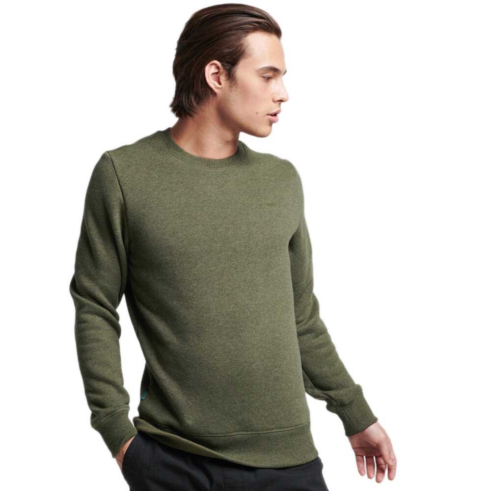 

Толстовка Superdry Vintage Logo Embroidered Crew, зеленый
