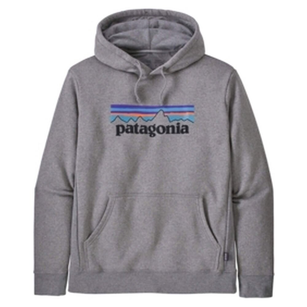 

Худи Patagonia P-6 Logo Uprisal, серый