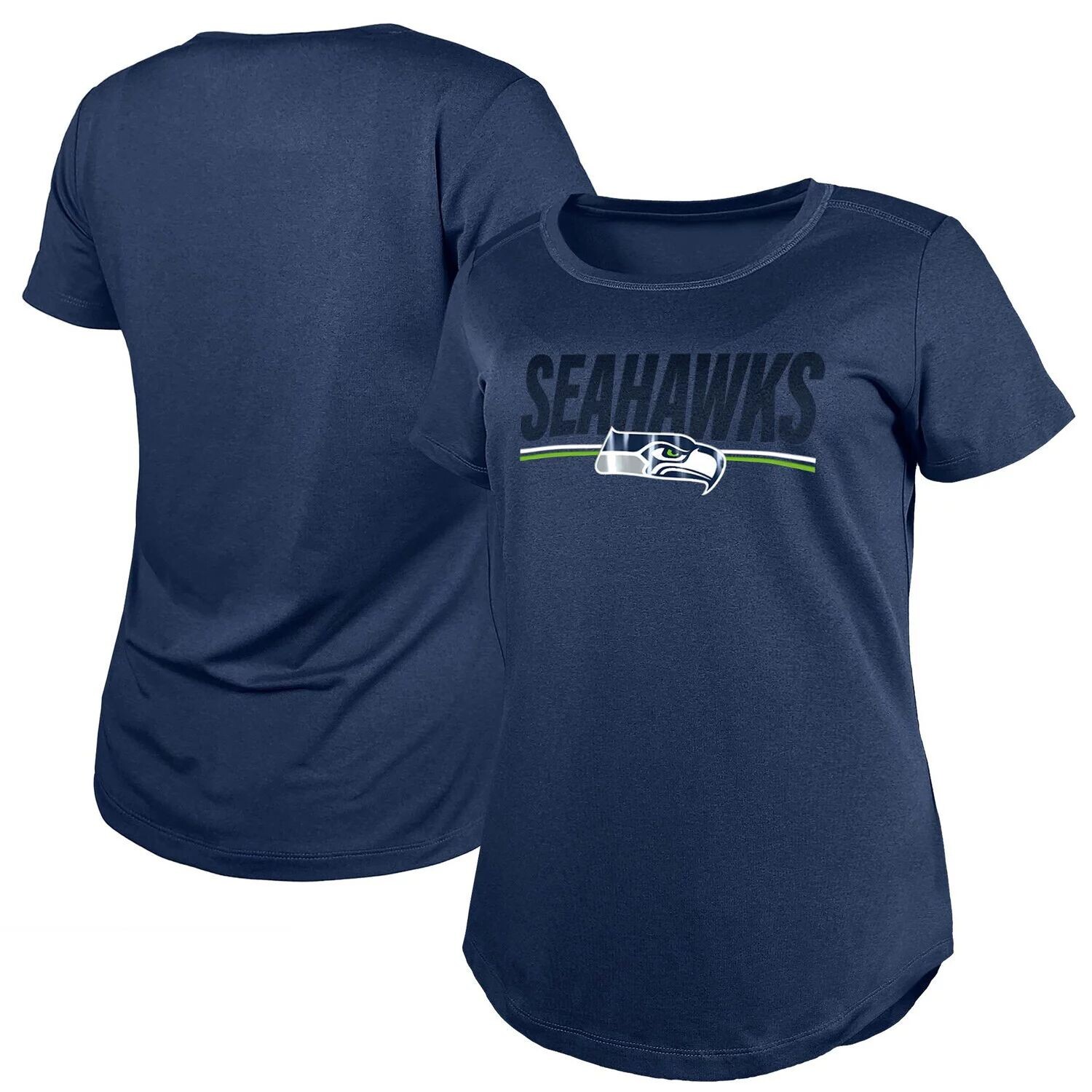 

Женская футболка New Era College Seattle Seahawks 2023 Training Camp NFL New Era