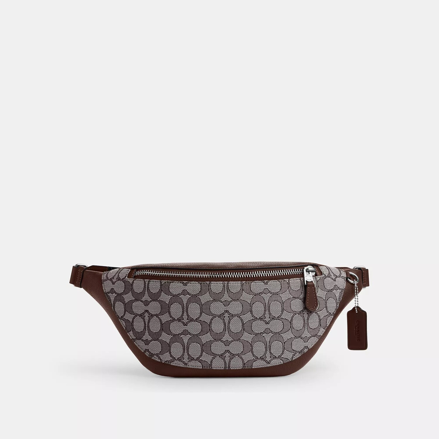 

Поясная сумка Coach Outlet Warren из фирменного жаккарда, цвет Oak/Maple