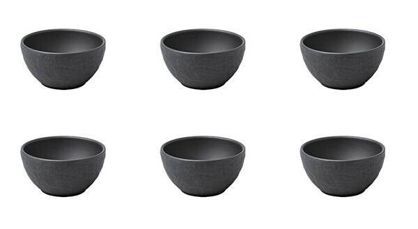 

Миски для погружения manufacture rock, набор из 6 шт. Villeroy & Boch, черный