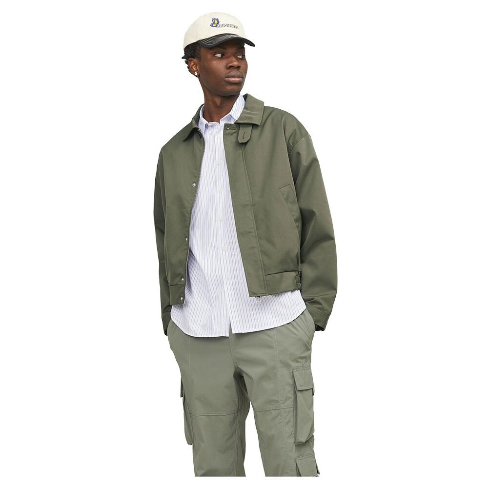 

Куртка Jack & Jones Santorini Harrington, зеленый