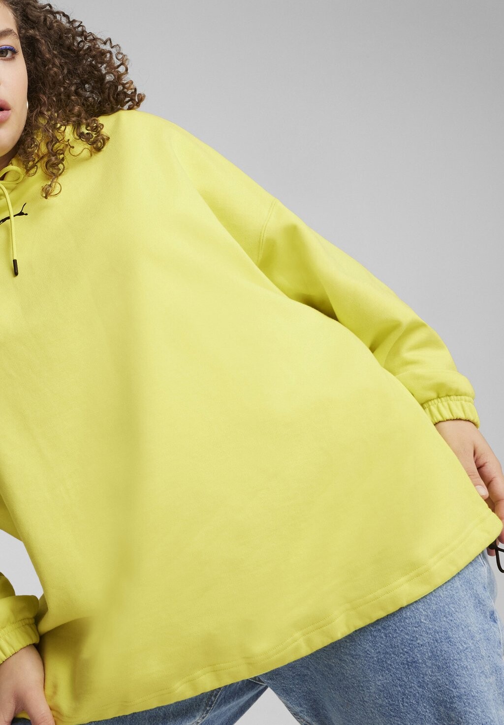 

Толстовка DARE TO OVERSIZED Puma, цвет lime sheen
