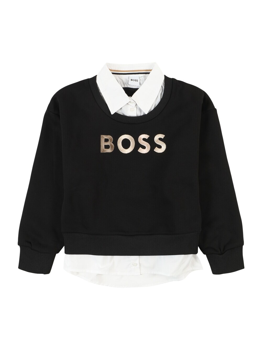 

Толстовка BOSS Kidswear, черный