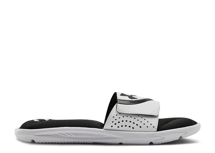 

Кроссовки Under Armour IGNITE 6 SLIDE GS 'WHITE BLACK', белый