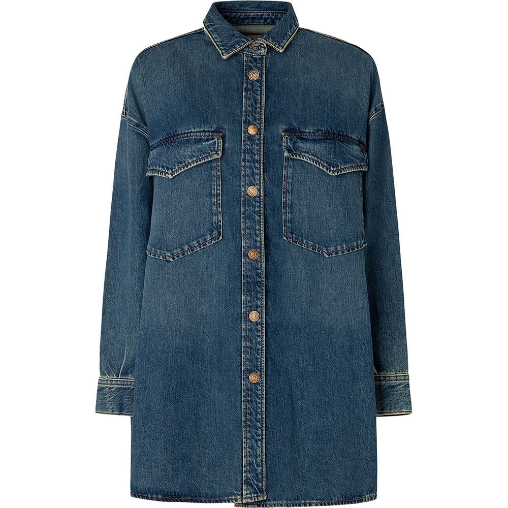 

Рубашка Pepe Jeans Audrey Vintage, синий