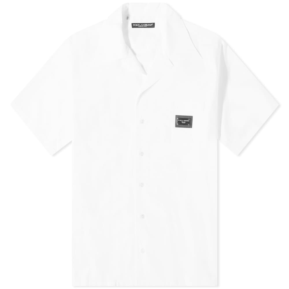 

Хлопковая отпускная рубашка Dolce & Gabbana, белый