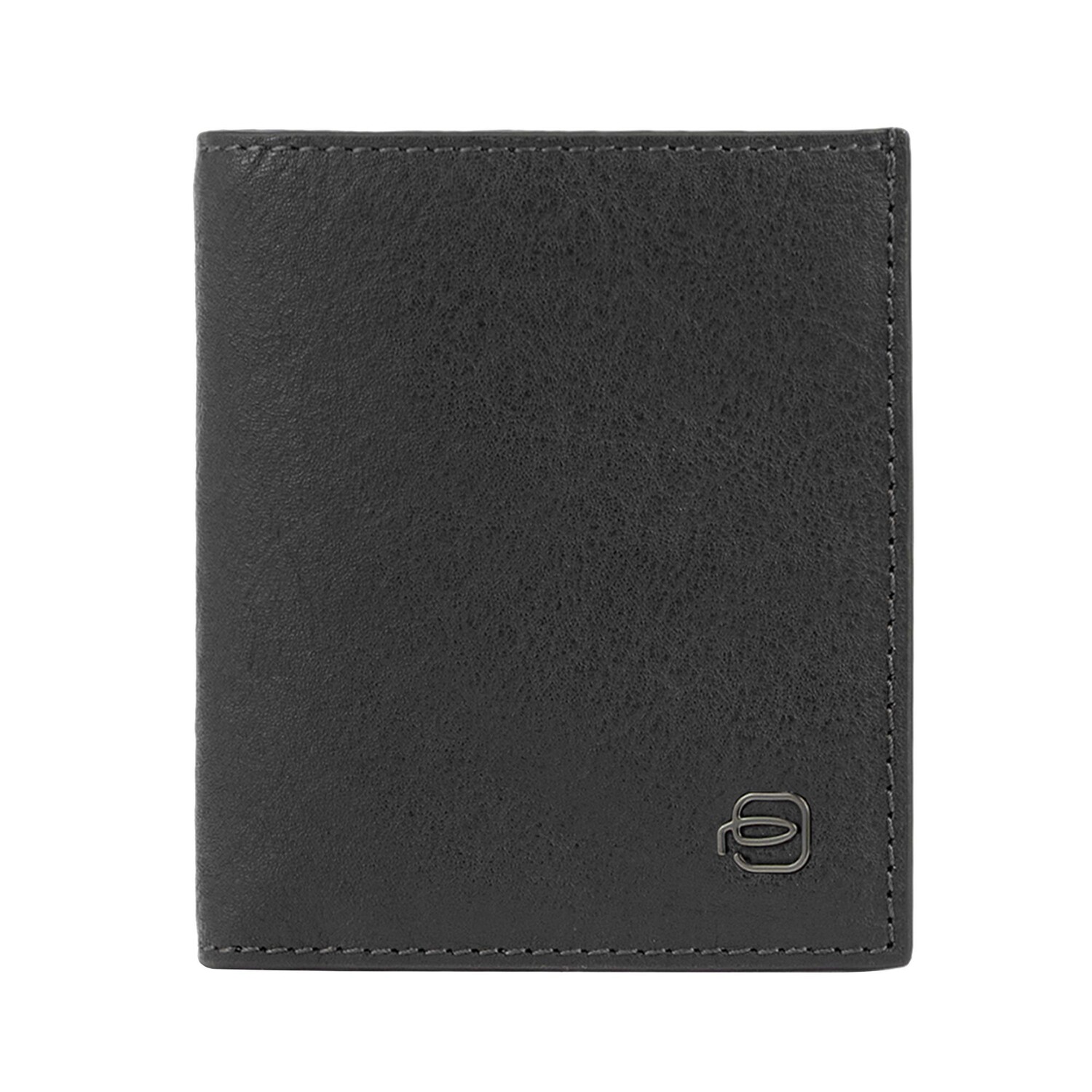 

Кошелек Piquadro Black Square RFID Schutz Leder 8.5 см, черный